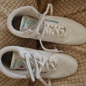 Reebok high top sneakers
